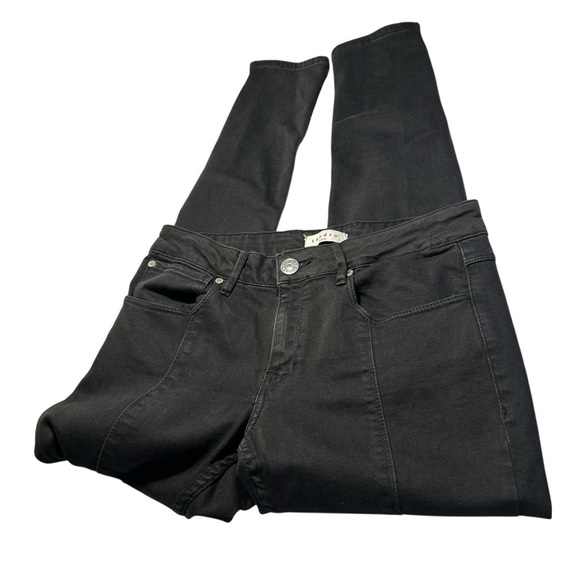 Sandro Paris Ankle Zip Mid Rise Slim Fit Jeans Sz 40 (28) - Picture 5 of 16